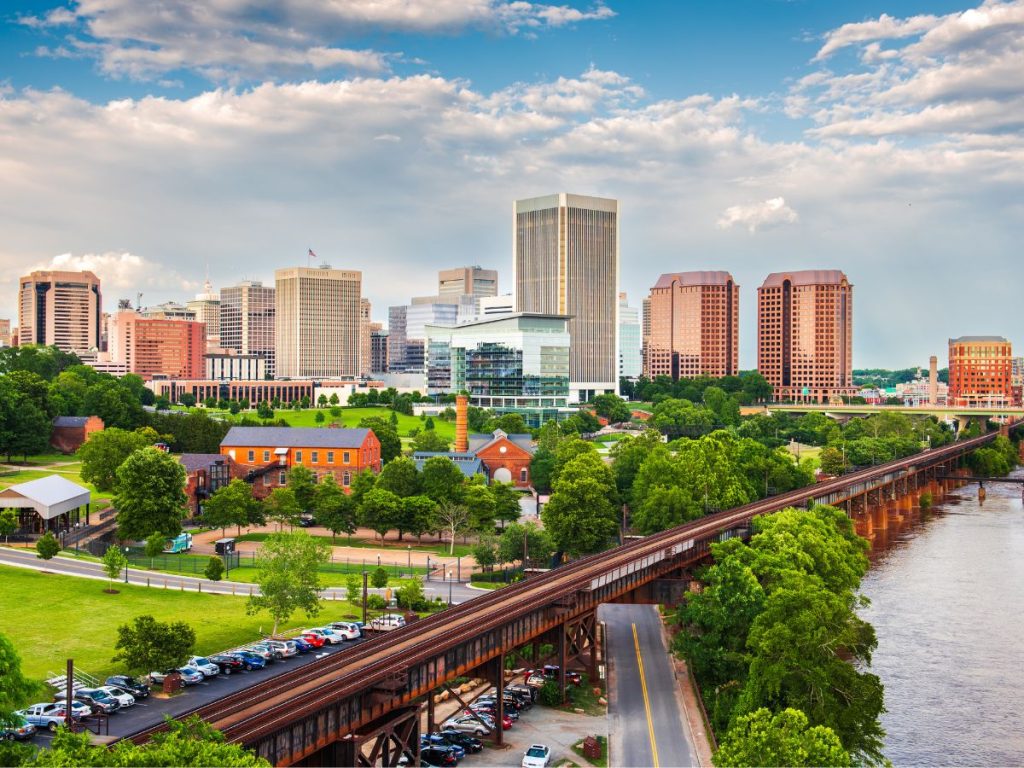 Richmond, Virginia Skyline