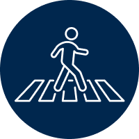Thermoplastic Line Striping Icon